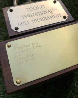 Jare Brand Instagram - Toolo Invitational back-to-back-to-back. 🏆🏆🏆
Kiitos Hane ja muut mukana olleet! #tooloinvitational ⛳️🏌🏼‍♂️