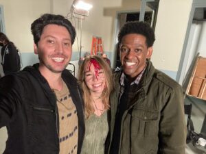 Jared Grimes Instagram - Massive special effects day on set😮 #behindthescenes #manifestnetflix #manifestfinalseason #manifesters #actorslife