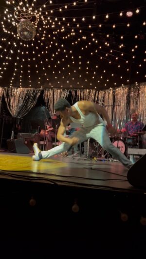 Jared Grimes Instagram - 🏄🏾‍♂️ 
#livemusic #liveconcert #tapdance #sammydavisjr #fredastaire #jimmyslyde #gregoryhines #thenicholasbrothers