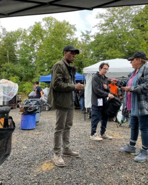 Jared Grimes Instagram - Found TJ on top of the mountain 🙌🏾🤪 @manifestonnetflix #behindthescenes #manifestnetflix #manifesters #manifestfinalseason