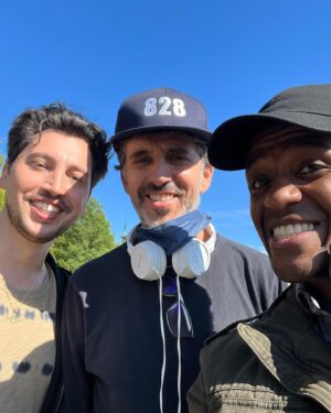 Jared Grimes Instagram - Found TJ on top of the mountain 🙌🏾🤪 @manifestonnetflix #behindthescenes #manifestnetflix #manifesters #manifestfinalseason