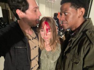 Jared Grimes Instagram - Oh how I miss ruining lives with these two 😭🙃
#manifestnetflix #manifesters #manifestspinoff #flight828