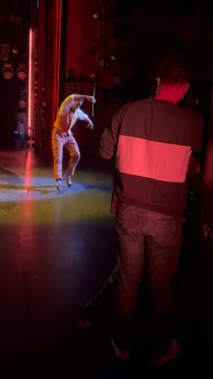 Jared Grimes Instagram - Backstage views. #behindthescenes 
#funnygirlbroadway #tapdance