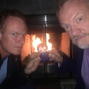 Jared Harris Instagram - This is that marvellous time of year in LA when so many people pass through town to catch up with! Lovely to see you, @petriealistair! (as always, pics by @allegrariggio) #TheTerror #Family #TeamHarris