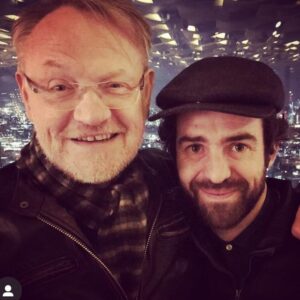 Jared Harris Instagram - Goodsir!

I'm so touched to see friends, family, fans & fellow actors coming out to support, and especially so many fans of The Terror. We will always be proud of that project. Long may it continue to find its audience. 

Photo 1: from last night, taken by my dear @allegrariggio 📸

Photo 2: taken when we saw he & his wonderful wife, Michelle Terry, in Macbeth in 2018 (also by Allegra ❤️)

#TeamHarris
#TheTerror
#Goodsir
#CaptainCrozier
#ThereAreWondersHere
#SupportTheArts
#SupportYourScene
#SupportLiveTheatre

#TheHomecoming
#YoungVic