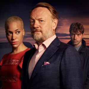 Jared Harris Instagram - “The Beast Must Die” first two eps. streaming now on @britbox_uk, ex. produced by #NatParker, #ScottFree, #NewRegency & #BritBox, directed by @domekarukoski, starring @cushjumbohere, @billyhowle & myself. Eps. 3/4/5 launch weekly on Thursdays; all eps. stream June 18 - trailer link in bio 

A very special thank you to everyone who ensured our production remained safe and Covid-free during filming on the spectacular Isle of Wight. Bless you all.

#TeamHarris 
#TheBeastMustDie