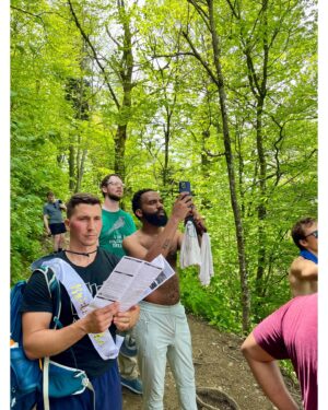 Jared Reinfeldt Instagram - Dr. Rev. Daddy Joey remains a bachelor for just a few more weeks! A weekend filled, appropriately, with pizza and hiking and beer and Subarus and matching tank tops and friends from far and wide. Love you, Joe-man.