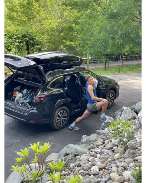 Jared Reinfeldt Instagram - Dr. Rev. Daddy Joey remains a bachelor for just a few more weeks! A weekend filled, appropriately, with pizza and hiking and beer and Subarus and matching tank tops and friends from far and wide. Love you, Joe-man.