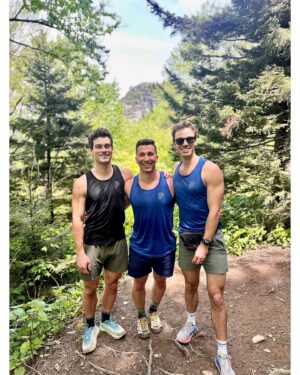 Jared Reinfeldt Instagram - Dr. Rev. Daddy Joey remains a bachelor for just a few more weeks! A weekend filled, appropriately, with pizza and hiking and beer and Subarus and matching tank tops and friends from far and wide. Love you, Joe-man.
