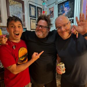 Jaret Reddick Instagram - Met this guy before 1st grade started. We were instant best friends. We remained close friends all through school. Then college. Then we started the first punk band in our town with our friend Shrub, who showed us an entire new world of music. 
Two years later, we started @bfs_official with Chris and Erik. 
It’s always so much fun seeing Lance, and his wife Sammi! You can hear him drumming on the first 4 bfs albums. (Everything pre Let’s do it for Johnny except “The Bitch Song”)
It was fun to see him and Rob hit it off. I credit Lance a lot with how the bfs show runs. The banter has always been important. And he was damn good at it! 
Life really is all about who you surround yourself with. I continue to be the luckiest dude ever.