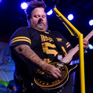 Jaret Reddick Instagram - I’m giving this guitar away at the end of the tour. This is me regretting this decision! 📸 @mmolina15