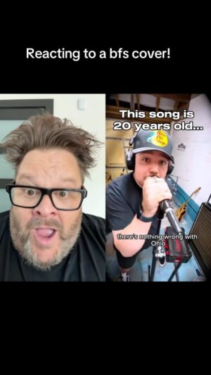 Jaret Reddick Instagram - What’s your favourite @bfs_official song? 👀 #poppunk #emo #elderemo #alternative #cover