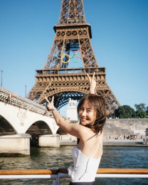Jarinporn Joonkiat Instagram - 💗 Thank you @omega team for having me on this Olympic trip! Such a great great experience to attended a live sports with you guys 😚

#OMEGAThailand #OMEGAOfficialTimekeeper #OMEGAxToeyjarinporn #OMEGA #Paris2024
#toeyjarinporn