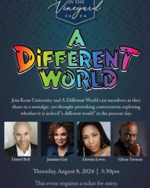 Jasmine Guy Instagram - Join me and some of the cast from A Different World this Thursday August the 8th in Martha’s Vineyard.  We have a lot of great things to talk about!  See you there ❤️ #marthasvineyard #jasmineguy #adifferentworld