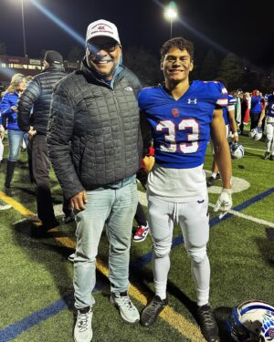 Jason Cabell Instagram - Big W at the Stutler Bowl. One game away from State. Go Creek! @cherrycreekfootball