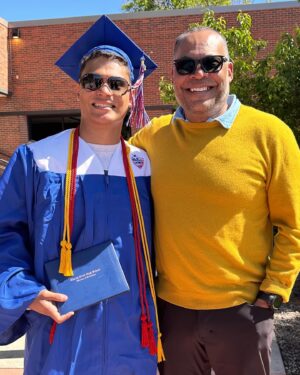 Jason Cabell Instagram - Congrats Hendo on an outstanding high school career. Next stop Annapolis! Get some! I couldn’t be more proud. I would trade places with you in a minute! Four years sure went fast. I miss you already…