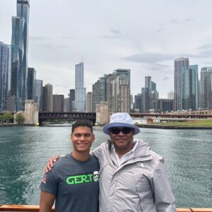 Jason Cabell Instagram - Had a great time back in the Fatherland. Thank you Cousin Bob and Cousin Bridget @bridgetchristiandesigns for the day! #loumalnatis #alsbeefchicago the best, the best, the best!