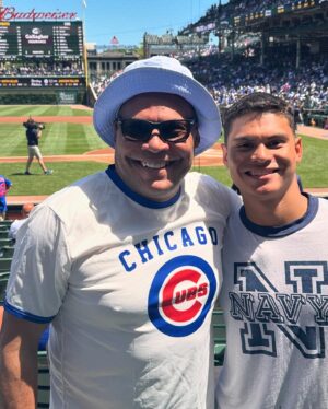Jason Cabell Instagram - Snuck into Chicago today for a Cubs game. Good to be back in my place of birth. It’s been a minute.