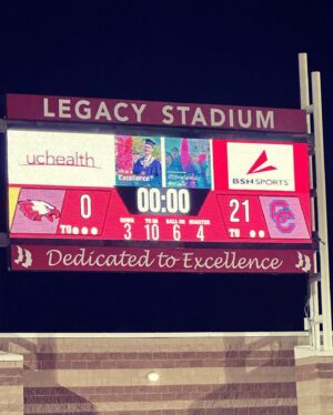 Jason Cabell Instagram - Another convincing victory for CCHS @cherrycreekfootball  21-0 over Eaglecrest. Happy 248th Birthday U.S. Navy!!