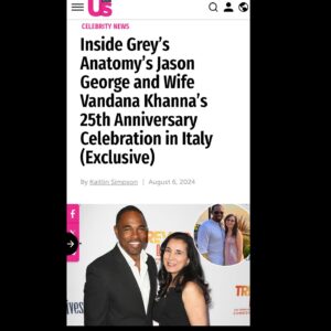 Jason George Instagram - Li’l book report about my #summer #vacation

#muchlove to @usweekly for the #shoutout as well as @capeofsenses and @audleytravel for making our 25th #anniversary so incredible