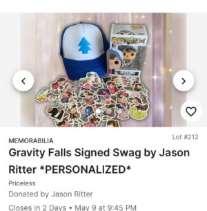 Jason Ritter Instagram - These are just some of the things for auction to support this year’s @johnritterfoundation event on Thursday. See if there’s anything you’re interested in, if you feel like supporting us! There are other ways to help and donate if you want on the website as well! Here is the link to the auction: 

https://shorturl.at/osyD1

Maybe you can’t click links in captions? Is copying and pasting allowed? I guess I’ll find out! Thank you for reading this!