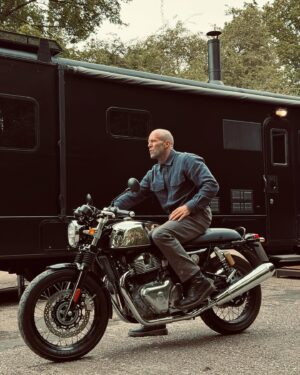Jason Statham Instagram - @royalenfield