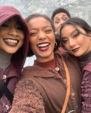 Jaz Sinclair Instagram - @sabrinanetflix part 4 drops tomorrow!!!! Wow time flies :) I know you’ll love it. I miss these goobs