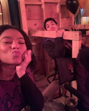 Jaz Sinclair Instagram - @sabrinanetflix part 4 drops tomorrow!!!! Wow time flies :) I know you’ll love it. I miss these goobs