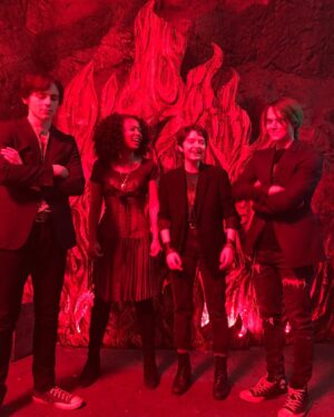 Jaz Sinclair Instagram - @sabrinanetflix part 4 drops tomorrow!!!! Wow time flies :) I know you’ll love it. I miss these goobs