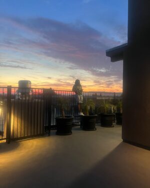 JeCobi Swain Instagram - 🌕🌙🌅Sunset and rooftop talks about angels that I’ve been able to see since I was little. Fun night✨🌇✝️ #deepconversations #Godscreation #sunset #sunsets #moon #moonlight #light #peace #peaceful #scenery #nature #grateful