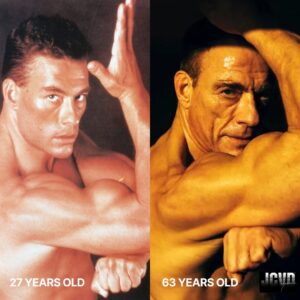Jean-Claude Van Damme Instagram - 27 or 63, the grind never stops 💥💪 Age is just a number when you're living the martial arts life! Discipline, focus, and the heart of a warrior—let's keep making history together 🥋 Double tap if you’re still kicking strong! 👊 #jcvd #actionhero #fitnessgoals #martialartsmaster #motivationmonday