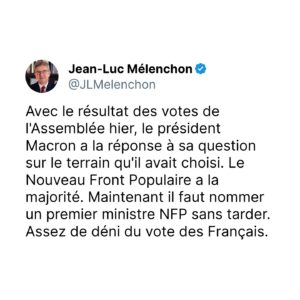 Jean-Luc Mélenchon Instagram - 