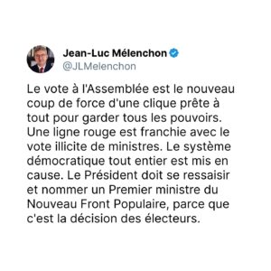 Jean-Luc Mélenchon Instagram - 