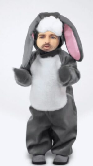 Jean-Thomas Jobin Instagram - Au cas que vous vous êtes ennuyés du lapin au lexique varié! Joyeuses Pâques! 🐥