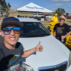 Jeff Bonnett Instagram - Welp. Thanks to @blueprint_engines we'll be driving home from Nebraska in this lightly used Caprice PPV 😍 Already needs tires 😆😆