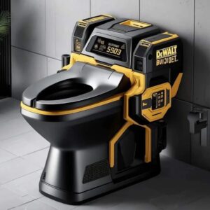 Jeff Bonnett Instagram - I'm not a DeWalt guy but if this was a Ryobi then I would take a seat 😆 I'm pretty sure this is just an AI generated image but it's creative.
