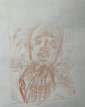 Jeff Lemire Instagram - Swipe to see the creation of a FISHFLIES cover. From initial sketch to final painted image.