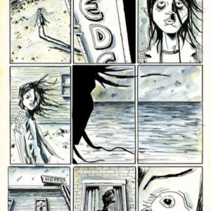 Jeff Lemire Instagram - First look at some of my artwork from MINOR ARCANA my next major comics project! Coming this September from @boom_studios

Minor Arcana tells the story of Theresa, the estranged daughter of a phony small town psychic and tarot reader, who returns to the small town she grew up in to take care of her ailing mother only to discover that, unlike her flamboyant mom, she may have real psychic abilities. Soon she’s pulled into the dramas and lives of the people and the community she’s spent her life running from. 

Minor Arcana will be an ongoing series written and illustrated by me launching in September. Each issue will also feature a special Tarot card variant cover that I’ll illustrate as well. 

For more artwork and details hit the link in my bio and stay tuned here for more reveals and news about Minor Arcana over the coming days and weeks.