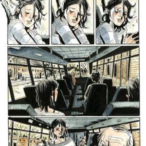 Jeff Lemire Instagram - First look at some of my artwork from MINOR ARCANA my next major comics project! Coming this September from @boom_studios

Minor Arcana tells the story of Theresa, the estranged daughter of a phony small town psychic and tarot reader, who returns to the small town she grew up in to take care of her ailing mother only to discover that, unlike her flamboyant mom, she may have real psychic abilities. Soon she’s pulled into the dramas and lives of the people and the community she’s spent her life running from. 

Minor Arcana will be an ongoing series written and illustrated by me launching in September. Each issue will also feature a special Tarot card variant cover that I’ll illustrate as well. 

For more artwork and details hit the link in my bio and stay tuned here for more reveals and news about Minor Arcana over the coming days and weeks.