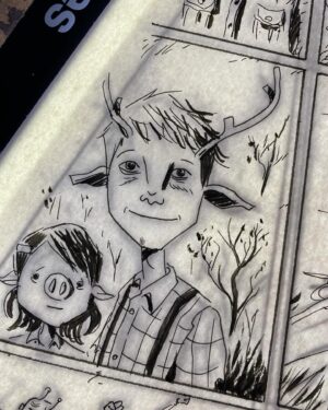 Jeff Lemire Instagram - Spending some time with some old friends today…