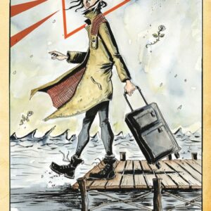 Jeff Lemire Instagram - First look at some of my artwork from MINOR ARCANA my next major comics project! Coming this September from @boom_studios

Minor Arcana tells the story of Theresa, the estranged daughter of a phony small town psychic and tarot reader, who returns to the small town she grew up in to take care of her ailing mother only to discover that, unlike her flamboyant mom, she may have real psychic abilities. Soon she’s pulled into the dramas and lives of the people and the community she’s spent her life running from. 

Minor Arcana will be an ongoing series written and illustrated by me launching in September. Each issue will also feature a special Tarot card variant cover that I’ll illustrate as well. 

For more artwork and details hit the link in my bio and stay tuned here for more reveals and news about Minor Arcana over the coming days and weeks.