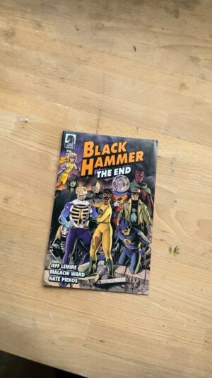 Jeff Lemire Instagram - The final issue of BLACK HAMMER:THE END is out now. Is it REALLY the end of Black Hammer? @teddykristiansen and I may have something to say about that soon :)