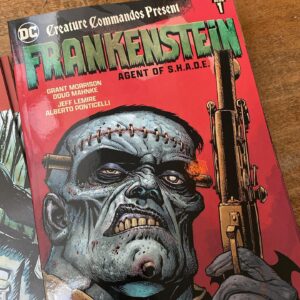 Jeff Lemire Instagram - Also got comps of this new Frankenstein collection from @dcofficial featuring the brilliant original miniseries by @grant.morrison @thedougmahnke and the first 7 issues of my own run with Alberto Ponticelli. Featuring characters soon to be in the new DC animated film @jamesgunn