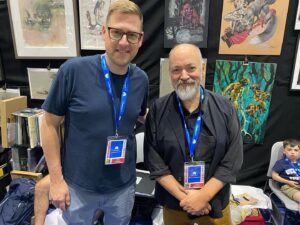 Jeff Lemire Instagram - Got to meet one of my all time heroes and greatest inspirations today. The incomparable @davemckeanhourglass