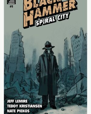 Jeff Lemire Instagram - Just announced @polygondotcom BLACK HAMMER: SPIRAL CITY by myself @teddykristiansen @natepiekos 

It’s a fresh new start for the Black Hammer Universe. All new characters all new stories. A great jumping on point if you’ve wanted to check out Black Hammer. 

Coming this November from @darkhorsecomics