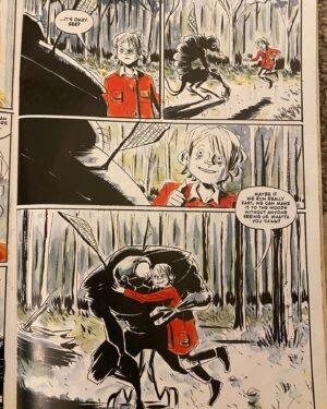 Jeff Lemire Instagram - That’s a wrap! I finished drawing the final issue of FISHFLIES today! Over 350 pages and almost three years of work. On to new things in the new year!