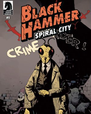 Jeff Lemire Instagram - Just announced @polygondotcom BLACK HAMMER: SPIRAL CITY by myself @teddykristiansen @natepiekos 

It’s a fresh new start for the Black Hammer Universe. All new characters all new stories. A great jumping on point if you’ve wanted to check out Black Hammer. 

Coming this November from @darkhorsecomics