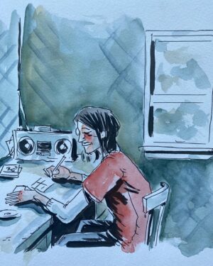 Jeff Lemire Instagram - Some new ROYAL CITY developmental material from my sketchbook…