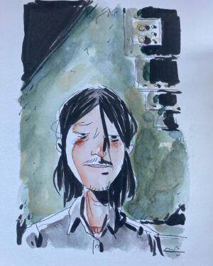 Jeff Lemire Instagram - Some new ROYAL CITY developmental material from my sketchbook…