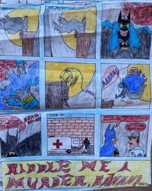 Jeff Lemire Instagram - Just found this BATMAN comic I made when I was 10 years old! Eat your heart out Chip Zdarsky.